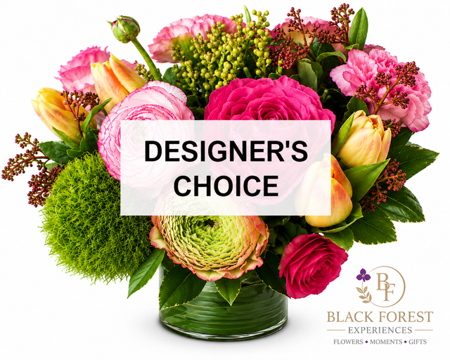 Designer's Choice seasonal flower arrangement
