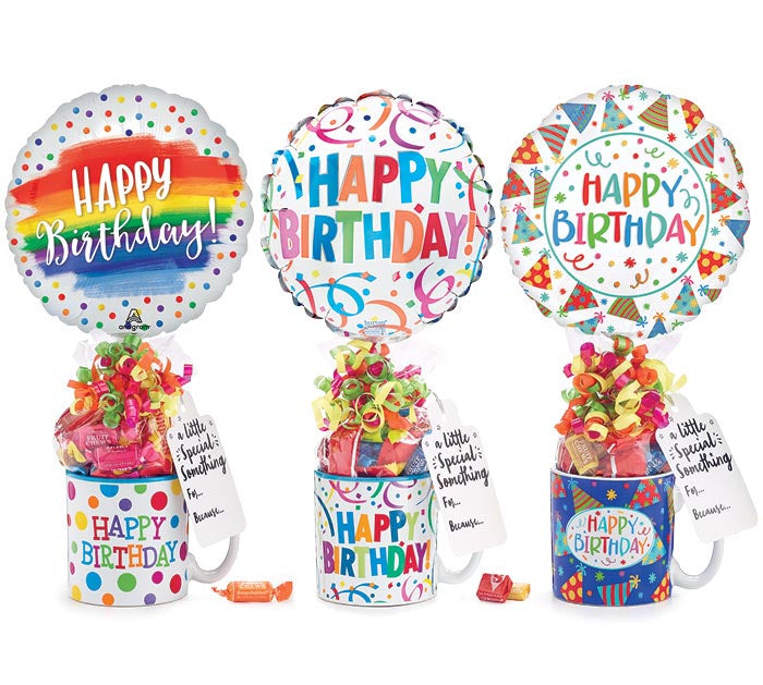 Happy Birthday Mug assorted gift