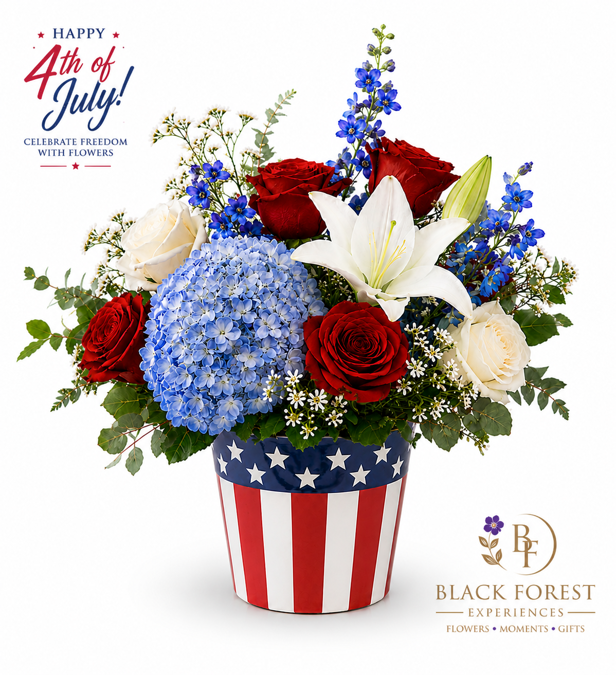 Stars & Stripes Floral Arrangement