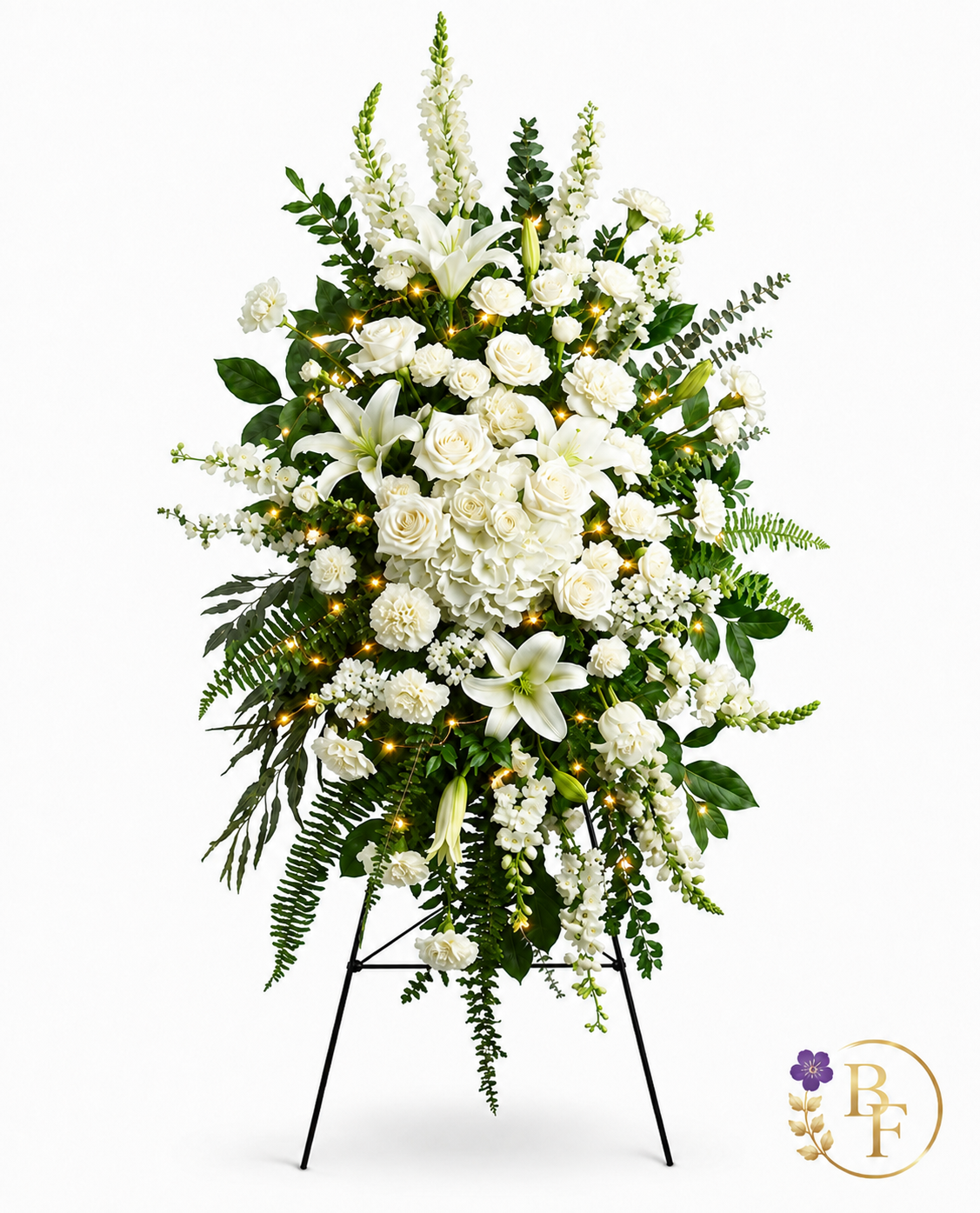 Where the Light Remains illuminated sympathy arrangement alternate view