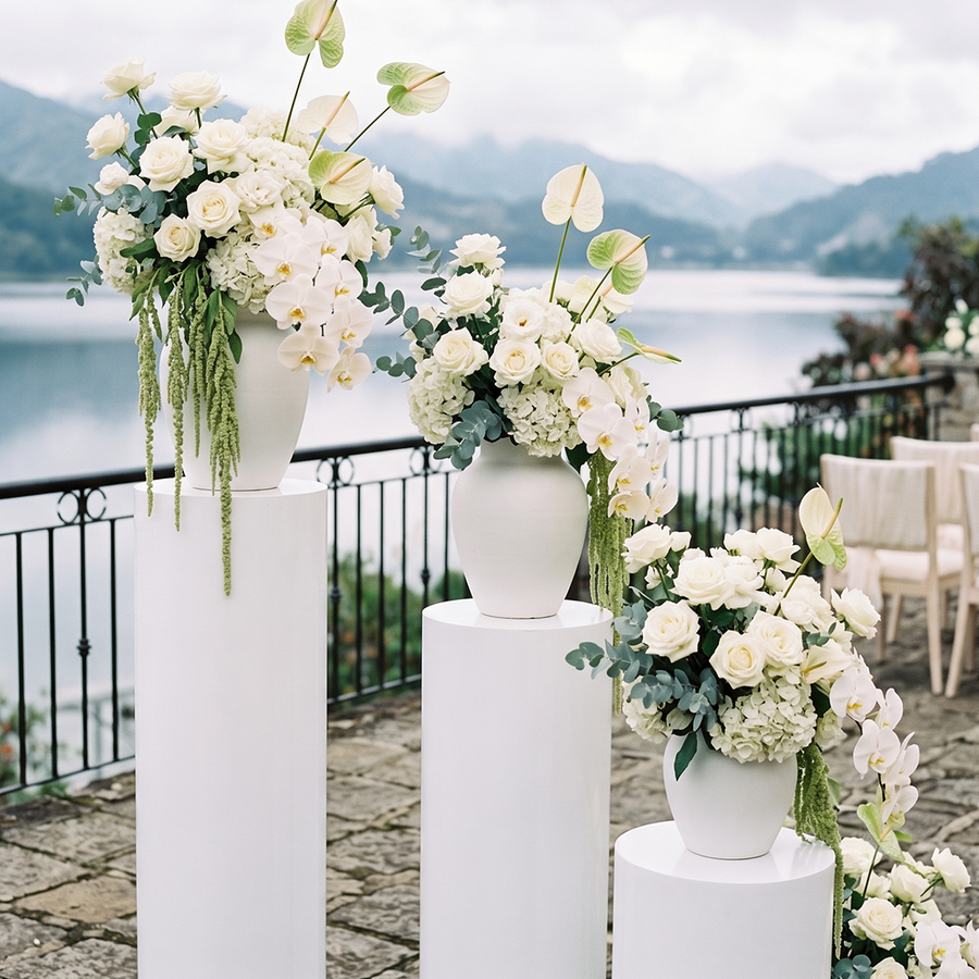 Wedding and event floral décor by Black Forest Flowers