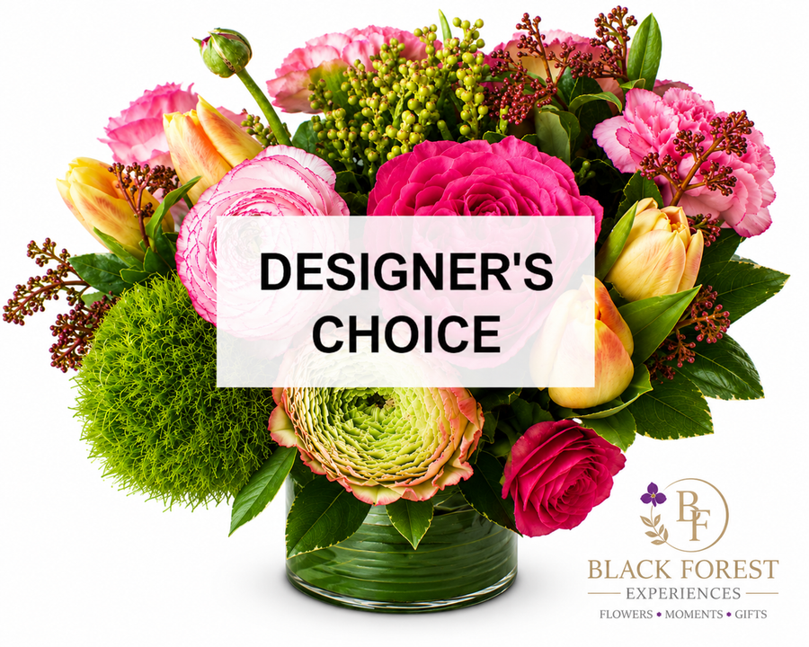 Designer's Choice seasonal flower arrangement