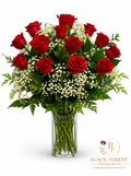Dozen Long Stem Red Roses