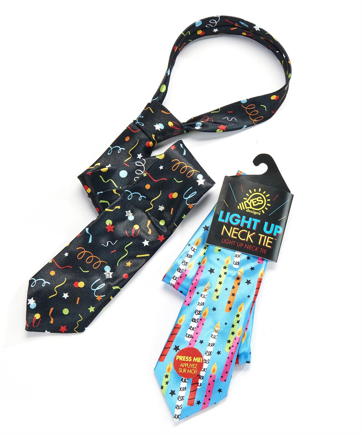 Musical LED Tie, 2 Asst.