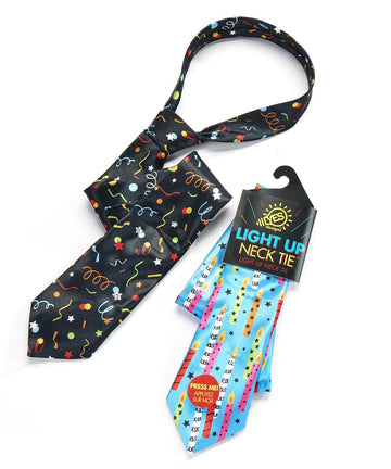 Musical LED Tie, 2 Asst.