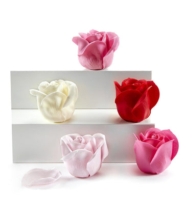 Rose Soap, 5 Asst. w/Displayer
