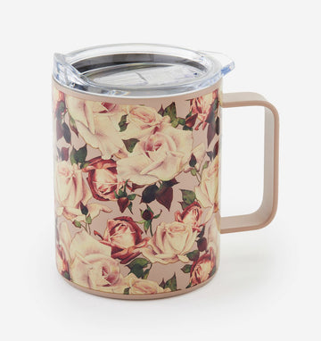Stainless Steel Double Wall Mug w/Lid