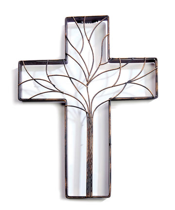 Tree of Life Cross Wall Plaque