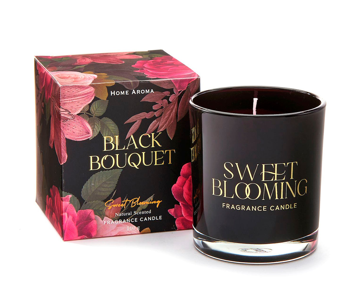 Sweet Blooming Scented Candle w/Gift Box