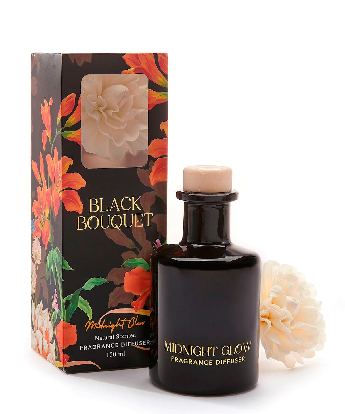 Midnight Glow Flower Fragrance Diffuser w/Gift Box