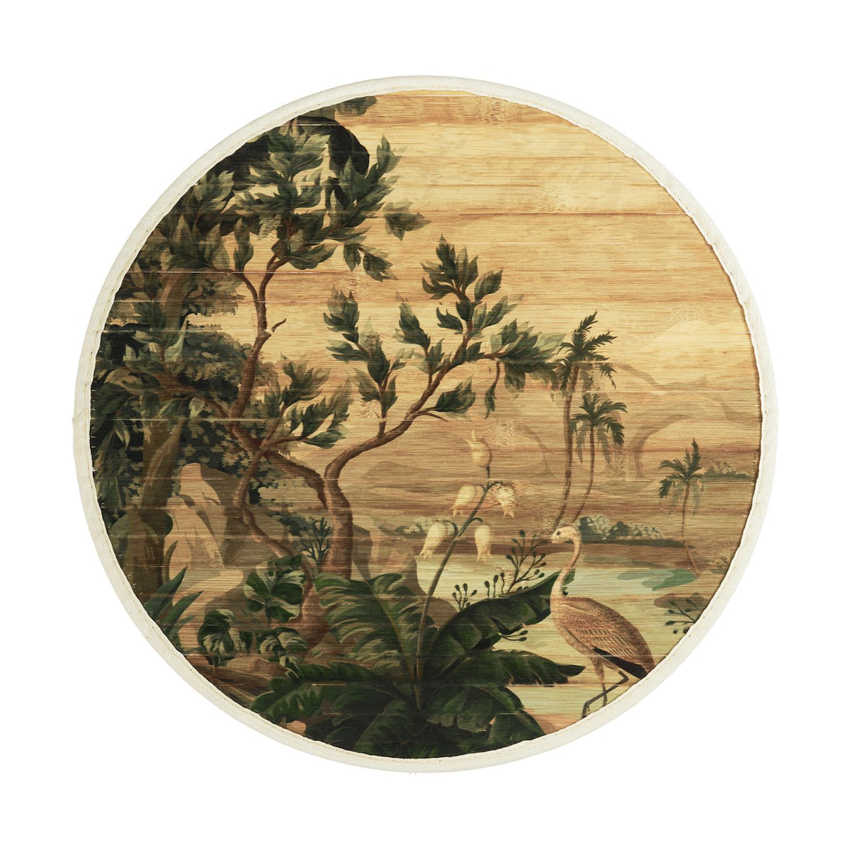 Tropical Paradise Bamboo Placemat