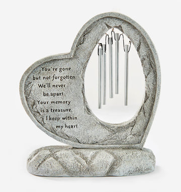 Heart Memorial Table Chime