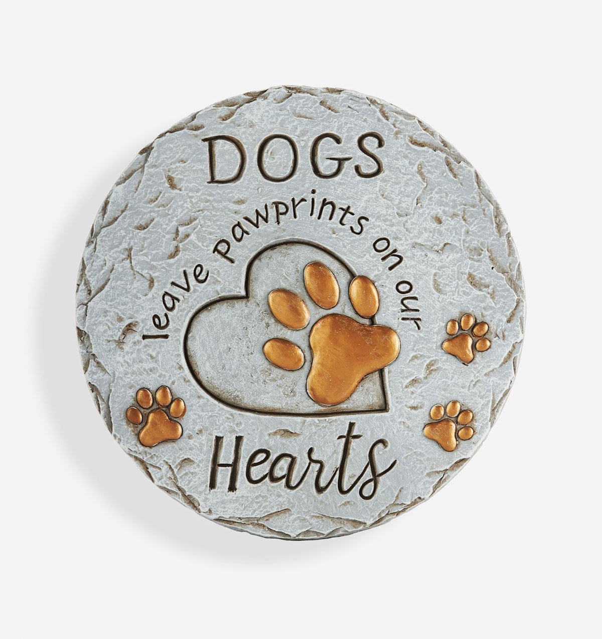 Love Dogs Cement Stepping Stone
