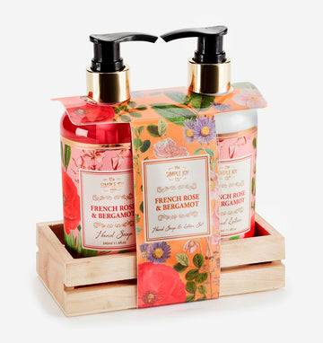 Scented Hand Soap & Lotion Gift Set, Set of 3