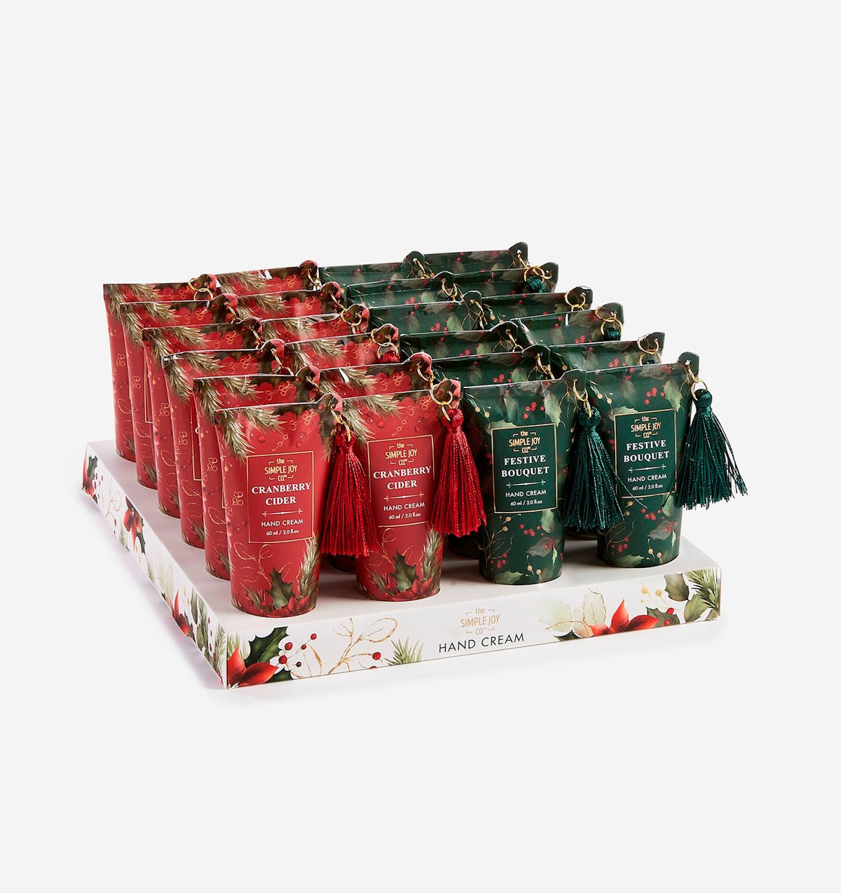 Giftcraft hand cream with tassel gift sets, available in assorted styles.